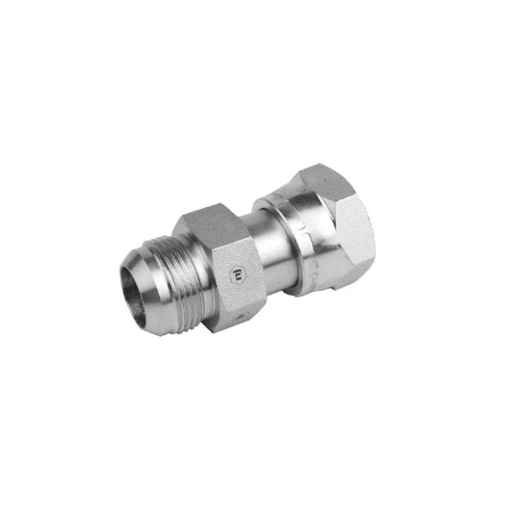 Ravni ženski okretni na muški JIC hidraulični adapter